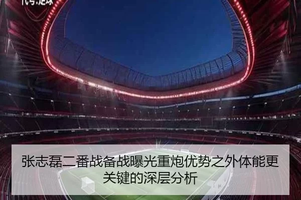 张志磊二番战备战曝光重炮优势之外体能更关键的深层分析